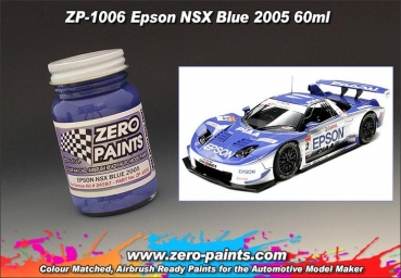 ZEROPAINTS ZP-1006 Epson NSX Blue 2005 Paint 60ml