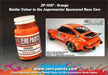 ZEROPAINTS ZP-1057 Jägermeister Orange Paint, 60ml