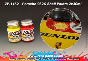 ZEROPAINTS ZP-1162 Porsche 962C Shell Paint Set 2x30ml