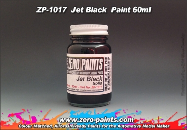 ZEROPAINTS ZP-1017 Jet Bleck (Solid) Paint 60ml