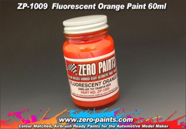 ZEROPAINTS ZP-1009 Fluorescent Orange Paint 60ml